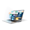 Ноутбук HONOR MagicBook X16 Plus Intel Core 5 220H IPS 2.5K 120 Гц RAM 32 ГБ SSD 1 ТБ Серый