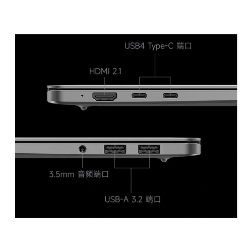 Ноутбук Mechrevo Xingyao 14 AMD Ryzen 7 H 255 OLED 2.8K 120 Гц RAM 32 ГБ SSD 1 ТБ Серебристый