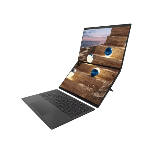 Ноутбук ASUS Zenbook Duo UX8407AA Intel Core Ultra X9 388H OLED 2.8K 144 Гц RAM 32 ГБ SSD 2 ТБ Серый