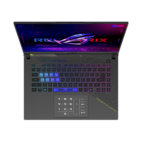 Игровой ноутбук ASUS ROG Strix G16 2026 G614FM AMD Ryzen 9 9955HX RTX 5060 IPS 2.5K 300 Гц RAM 16 ГБ SSD 1 ТБ Серый