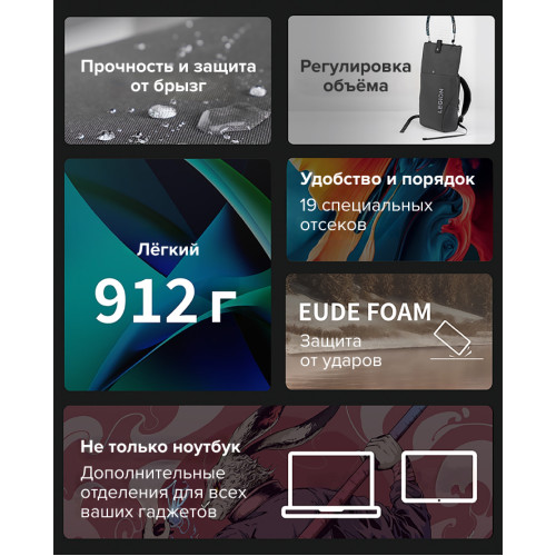 Рюкзак для техники Lenovo Legion C3