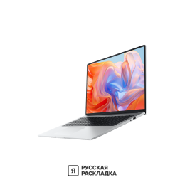 16" Ноутбук Honor MagicBook X16 Plus 5301AJLV AMD Ryzen 7 8845HS IPS 2.5K 120 Гц RAM 32 ГБ SSD 1 ТБ Серебристый
