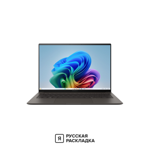 14" Ноутбук ASUS Zenbook S 14 UX5406SA Intel Ultra 7 258V OLED 2.8K 120 Гц RAM 32 ГБ SSD 1 ТБ Чёрный
