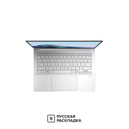 14" Ноутбук ASUS Zenbook 14 UX3405CA Intel Ultra 9 285H OLED 2.8K 120 Гц RAM 32 ГБ SSD 1 ТБ Серебристый