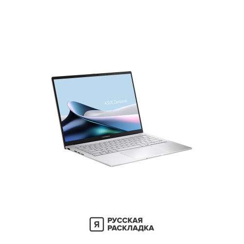 14" Ноутбук ASUS Zenbook 14 UX3405CA Intel Ultra 9 285H OLED 2.8K 120 Гц RAM 32 ГБ SSD 1 ТБ Серебристый