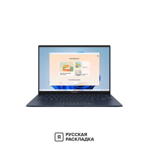 14" Ноутбук ASUS Zenbook 14 UX3405CA Intel Ultra 9 285H OLED 2.8K 120 Гц RAM 32 ГБ SSD 1 ТБ Синий