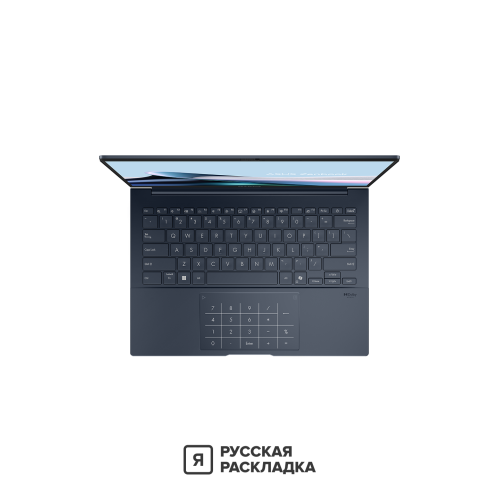 14" Ноутбук ASUS Zenbook 14 UX3405CA Intel Ultra 9 285H OLED 2.8K 120 Гц RAM 32 ГБ SSD 1 ТБ Синий