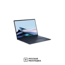 14" Ноутбук ASUS Zenbook 14 UX3405CA Intel Ultra 9 285H OLED 2.8K 120 Гц RAM 32 ГБ SSD 1 ТБ Синий