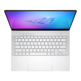 14" Игровой ноутбук ASUS ROG Zephyrus G14 Ryzen 9 HX 370 RTX 5060 OLED 2.8K 120Гц RAM 32 ГБ SSD 1 ТБ GV403 Белый