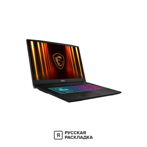 17.3" Игровой ноутбук MSI Katana 17 B14WGK-092CN Intel i9-14900HX RTX 5070 IPS 2.5K 240 Гц RAM 16 ГБ SSD 1 ТБ Чёрный