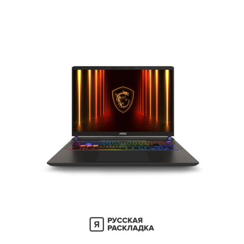 16" Игровой ноутбук MSI Vector 16 A2XWHG-438CN Intel Ultra 9 275HX RTX 5070 Ti IPS 2.5K 240 Гц RAM 16 ГБ SSD 1 ТБ Cерый