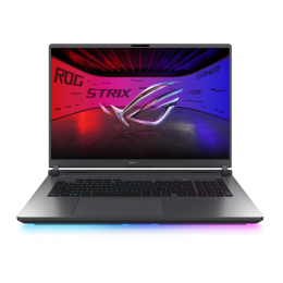 18" Игровой ноутбук ASUS ROG Strix G18 G815LW Intel Ultra 9 275HX RTX 5080 IPS 2.5K 240 Гц RAM 16 ГБ SSD 1 ТБ Чёрный