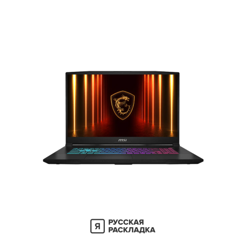 17.3" Игровой ноутбук MSI Katana 17 B14WFK-096CN Intel i7-14650HX RTX 5060 IPS 2.5K 240 Гц RAM 16 ГБ SSD 1 ТБ Чёрный