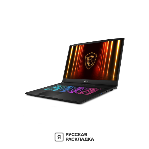 17.3" Игровой ноутбук MSI Katana 17 B14WFK-096CN Intel i7-14650HX RTX 5060 IPS 2.5K 240 Гц RAM 16 ГБ SSD 1 ТБ Чёрный