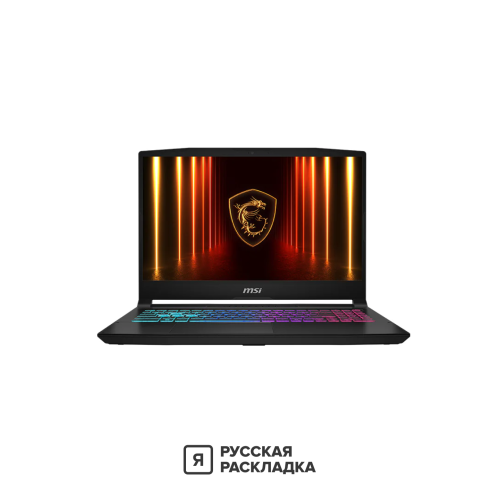 15.6" Игровой ноутбук MSI Katana 15 B14WFK-297CN Intel i9-14900HX RTX 5060 IPS 2.5K 240 Гц RAM 16 ГБ SSD 1 ТБ Чёрный