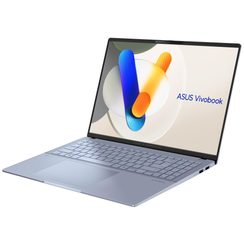 16" Ноутбук ASUS Vivobook S 16 Ultra 5 225H IPS 2.5K 144Гц 32ГБ 1ТБ S3607C Серебристый