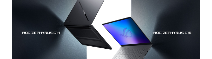 Представлены новые игровые ноутбуки ASUS ROG Zephyrus G14 и ROG Zephyrus G16