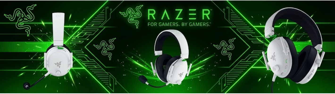 Компания Razer выпустила наушники BlackShark V3 for Xbox в белом цвете