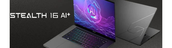 Компания MSI представила новый игровой ноутбук Stealth 16 AI+