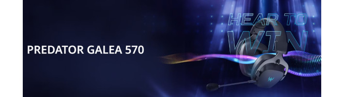 Predator Galea 570 — новая беспроводная гарнитура от Acer