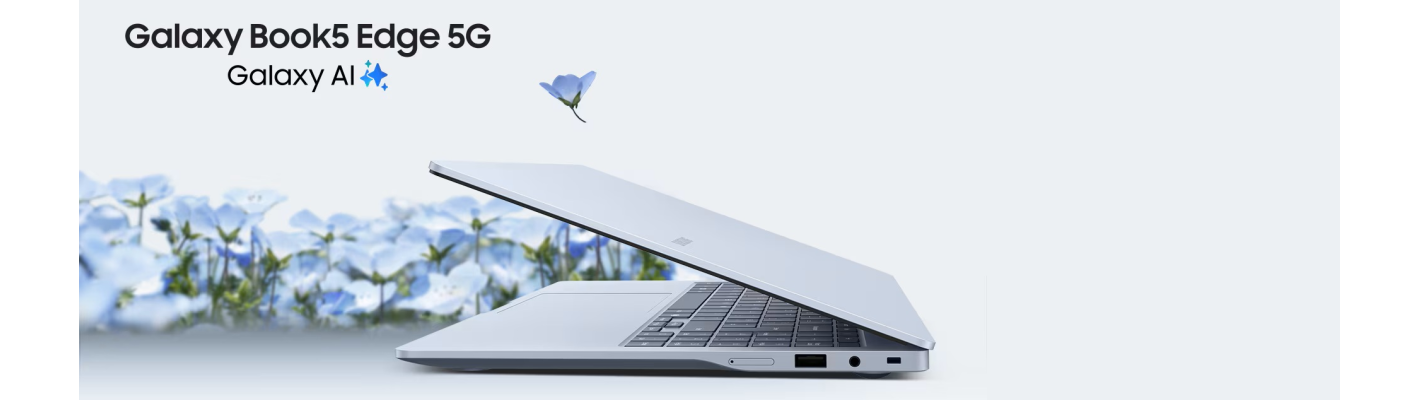 Выпущен ноутбук Samsung Galaxy Book5 Edge 5G c процессором Snapdragon X