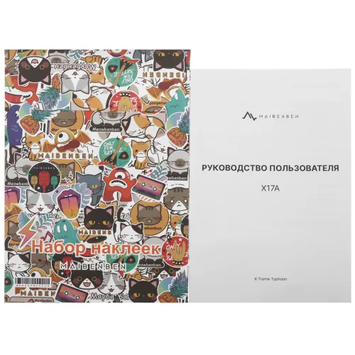 17.3" Ноутбук MAIBENBEN X17A черный