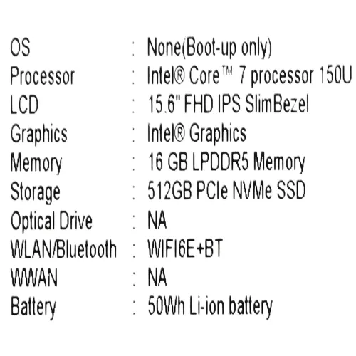 15.6" Ноутбук Acer Aspire A15-51M-70VH серый