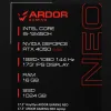 17.3" Ноутбук ARDOR GAMING NEO N17-I5ND415 черный