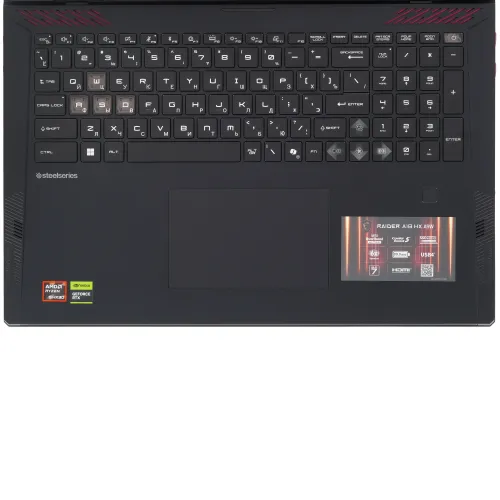 18" Ноутбук MSI Raider A18 HX A9WJG-024RU черный