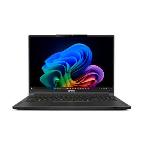 Игровой ноутбук MSI Stealth 16 AI+ Studio 2024, 16'', 32 ГБ/1 ТБ, AI 9 HX370, RTX 4060, чёрный, Русская раскладка, Windows 11