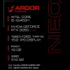 15.6" Ноутбук ARDOR GAMING NEO N15-I5ND411 черный