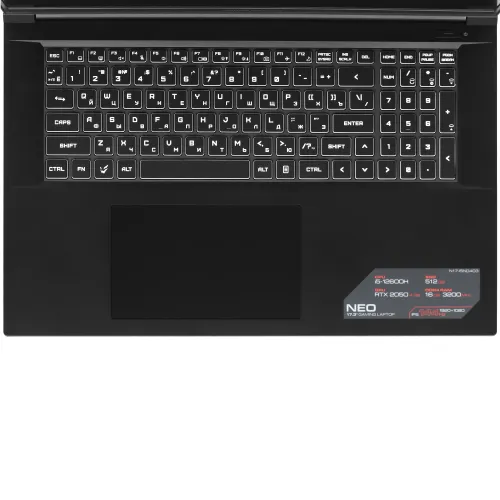 17.3" Ноутбук ARDOR GAMING NEO N17-I5ND403 черный