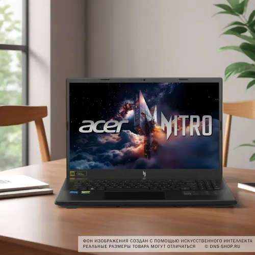 15.6" Ноутбук Acer Nitro V 15 ANV15-52-55H0 черный
