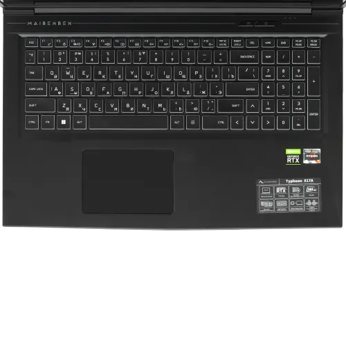 17.3" Ноутбук MAIBENBEN X17A черный