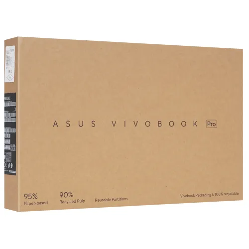15.6" Ноутбук ASUS Vivobook Pro 15 OLED N6506CU-MA058 серый