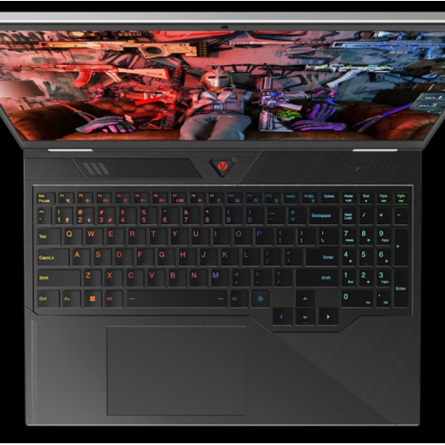 Игровой ноутбук Hasee Ares T9 Pro, 16'', 16Гб/1Тб, Intel Core i7-14700HX, RTX5070, серебристый, Русская раскладка, Windows 11