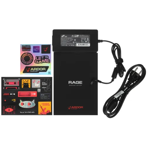 16" Ноутбук ARDOR Gaming RAGE R16-R7ND403 серый