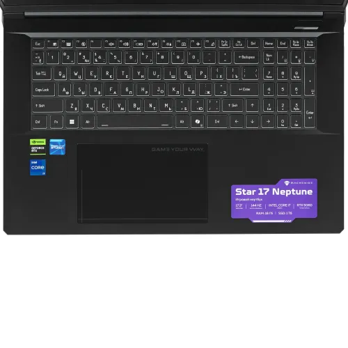17.3" Ноутбук Machenike Star 17 Neptune серый