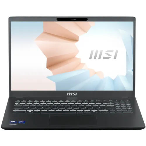 15.6" Ноутбук MSI Modern 15 H AI C1MG-008RU черный
