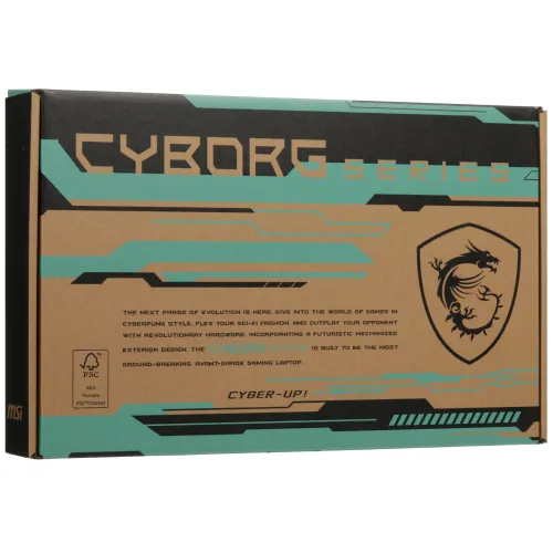 17.3" Ноутбук MSI Cyborg 17 B2RWFKG-036XRU черный