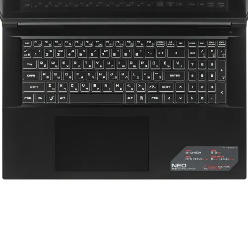 17.3" Ноутбук ARDOR GAMING NEO N17-I5ND414 черный