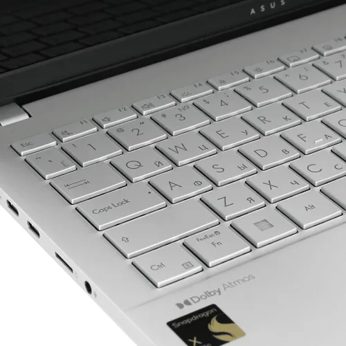 15.6" Ноутбук ASUS Vivobook S 15 Oled S5507QA-MA076W серебристый