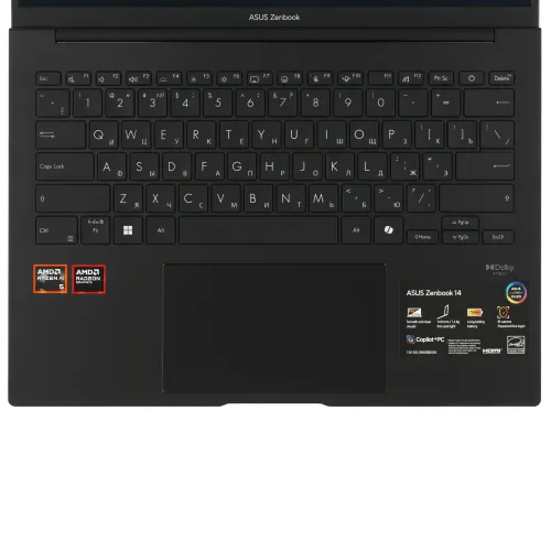 14" Ноутбук ASUS Zenbook 14 UM3406KA-QD177 черный