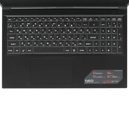 15.6" Ноутбук ARDOR GAMING NEO N15-I5ND410 черный