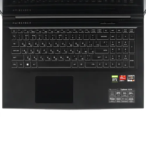 17.3" Ноутбук MAIBENBEN X17A черный