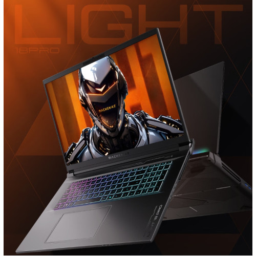 Игровой ноутбук Machenike Light 18 Pro, 18'', 32Гб/2Тб, Ultra 9 275HX, RTX 5090, серый