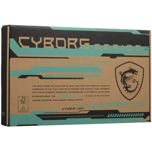17.3" Ноутбук MSI Cyborg 17 B2RWFKG-035XRU черный