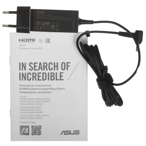 15.6" Ноутбук ASUS VivoBook 15X OLED K3504VA-MA507 черный