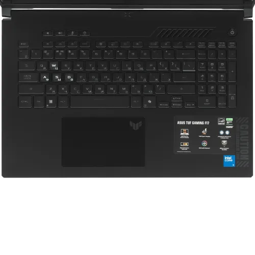 17.3" Ноутбук ASUS TUF Gaming FX707VJ-HX015 серый