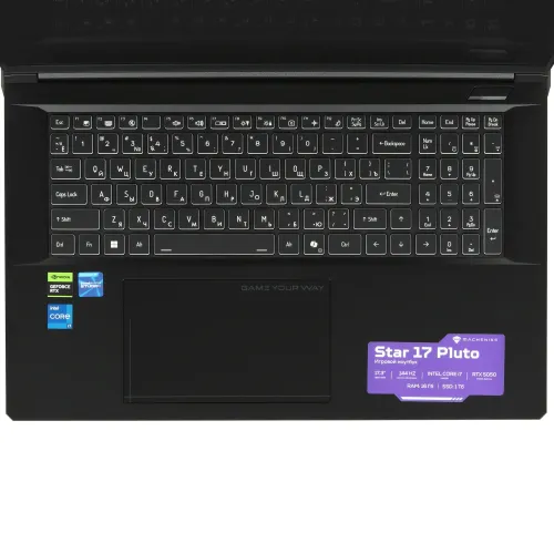 17.3" Ноутбук Machenike Star 17 Pluto серый